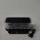 BICONIC Clear Luminous Speaker W/FM BLK
