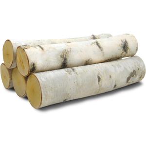 Wilson Birch Fireplace Large Log Set (5 Logs: 3''-5'' Dia. x 15.5-17.5" Long) Wilson Birch Fireplace Large Log Set (5 Logs: 3''-5'' Dia. x 15.5-17.5" Long)