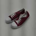 Men Canvas Low top Shoes Classic Casual Sneakers Black and White Fashion Shoes, 13