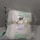 100% Turkish Cotton Waffle Throw Blanket King Size White - Premium Quality, Light and Airy Waffle Weave All-Season Quilt - Lux Decorative Bedspread (White, King Size 95" x 110" Inch)