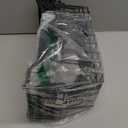 Goovilla Freezer Organizer Bins with Foldable Handle, 4 Pack Stackable Freezer Baskets for 3.5-7 Cu.FT Deep Chest Freezer Organization, Coated Metal Freezer Storage Bins with Better Space Utilization, Black