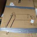 RHYTHM FUN 16% Incline Walking Pad, Handle Bar, 37.4" Running Belt, 300 LBS