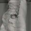 H.VERSAILTEX White Curtains 84 inches Long for Living Room Thermal Insulated Room Darkening Window Treatment Panels Drapes Light Reducing Curtains for Bedroom, 2 Panels, 52" W x 84" L, White