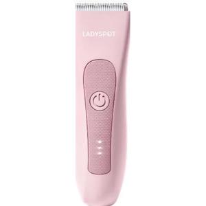 Electric Shaver for Women, Women Shaving & Grooming Sets, with 3 Guard and Replaceable Ceramic Blade Heads, LADYSPOT Pubic Hair Trimmer Bikini Trimmer Grooming Kit Sets-(Pink)
