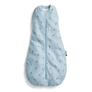 ergoPouch Cocoon Swaddle Sack 1.0 TOG - Baby Sleep Sack, Gentle Snug Fit Helps Calm Startle Reflex, Ideal for Arms In/Out Sleeping, Soft Breathable Fabric for Better Sleep (3-6 Months, Dragonflies)