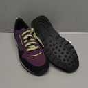 Reebok Women's Classic Leather Sneaker, Midnight Plum/Black/Grey 1, Size 8.5