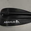 Abahub 3-Piece Adjustable SUP Paddle, Lightweight Aluminum Alloy Shaft | 68-84",Plastic Nylon Blade,Durable Paddleboard Paddle,Black