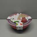 Core Kitchen 12 Piece Mixing Bowl Set With Lids - Red