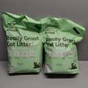 Tuft & Paw Really Great Cat Litter, Ultra Low Tracking Tofu Cat Litter, Clumping, Flushable, Odor Control, Dust-Free, Unscented - 9.25lbs x 2Bags (Charcoal)