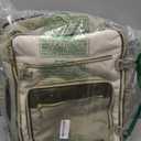 LOVEVOOK Travel Backpack For Women,40L Carry On Backpack Flight Approved,TSA Personal Item Travel Bag Fits 17 Inch Laptop,Business Weekender Overnight Daypack with Back Pad and Chest Buckle,Cubes (Green and White)