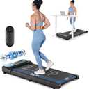THERUN Walking Pad with 40" Longer Belt Under Desk Treadmill 300LBS Weight