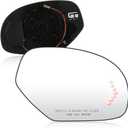 Passenger Right Side Power Heated Mirror Glass Fit For 2007-2014 Chevy Avalanche Silverado Suburban Tahoe/For Cadillac Escalade/For GMC Sierra Yukon, Turn Arrow Signal