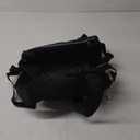 WOYYHO Pet Dog Carrier Backpack with Top and Side Windows, Small Dog Front Backpack Ventilated Mesh Dog Back Pack with Safety Belt for Travel Hiking Outdoor Adventures (Size S: 2-4.5 lbs, Black 2.0)