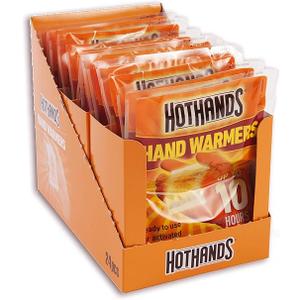 HOTHANDS Hand Warmers Pair Value Pack Air Activated Warmers Up to 10 Hours of Heat
