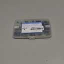 iexcell 100 Pcs M5 x 8/10/12/16/20 Alloy Steel 10.9 Grade Hex Socket Flat Head Cap Screws Bolts Assortment Kit, Black Oxide Finish