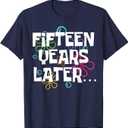 Thirteen Years Later Funny Meme 13 Year Old 13th Birthday T-Shirt, Large
