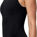 Speedo Women's Swimsuit One Piece Essentials with Removable Cups Soft Fabric, size S