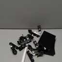 10 Pack Mini Plastic Chalkboard Sign with Clip, Double Head Rotating Display Price Tags Merchandise Sign Clip Holder for Business Retail Food Clothing Rack Shelf Basket Sign Display (Black)