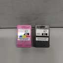 67XL Ink Cartridges Black/Color Combo Pack Remanufactured Ink Cartridge Replacement for HP Ink 67 67XL HP Printer Ink 67 for Deskjet 2752e 2755e 2700 Envy 6055e 6000 Printer, 2-Pack