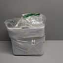 EKO Automatic Bathroom Trash Can with Lid, 2.1 Gallon Touchless Garbage Bin with Removable Bucket, Slim Stainless Steel Garbage Bin, Motion Sensor Trash Can for Bathroom, Bedroom, Office, White (BONO 8L-Mist White)