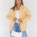 Trendy Queen Womens Leather Jacket, Oversized Going Out & Everyday Statement Piece, Bomber Jacktes Moto Coat (XL)
