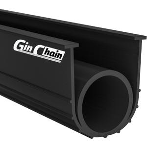 Garage Door Bottom Seal Rubber,1/4" T-Ends Garage Door Weather Stripping, 4" Wide Replacement Seal