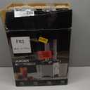 Cold Press Juicer, Wide Feed Chute Juicer Machines, Stainless Steel Slow Masticating Juicers Easy to Clean, Vegetables & Fruits Juice Extractor, High Juice Yield, Gray Knob