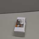 BESTTEN Keyed Entry Door Knob with Lock, Interior and Exterior Door Lock, Standard Ball, Satin Nickel