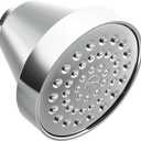 Moen 6399 Level One-Function Standard Shower Head, 2.5 GPM, Chrome