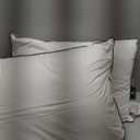 Pacific Coast Goose Down Fiber Pillows, Bed Pillows for Back, Stomach and Side Sleepers, Luxury Hotel Pillow, Downproof, Medium, Standard Size Set of 2