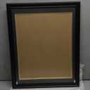 15x18 Diploma Frame for 11x14 Certificate/Document/Picture with Black and Gold Mat, Solid Wood Degree Frame, UV Protection Acrylic Wall Display