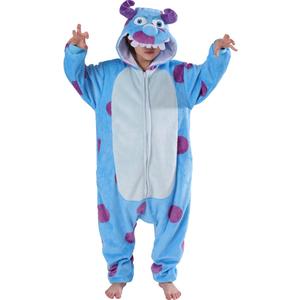 SWEETXIN Kids Unisex Onesie Pajamas Plush One Piece Halloween Costume Cosplay Sleepwear for Girls Boys 3T