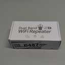 Dual Band 5GHz/2.4GHz WiFi Extender,1200Mbps WiFi Extender Signal Booster 12880 Sq.Ft Coverage, EasyMesh & 105 Device Support
