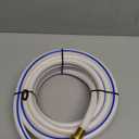 Valterra AquaFresh High Pressure Drinking Water Hose, Water Hose Hookup for RV - 1/2" x 25', White