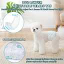 Dog Diapers Male 100Ct, Male Dog Diapers Disposable with Wetness Indicator, Adjustable Puppy Diapers, Super Absorbent & Breathable Male Dog Wraps, 360 ° Leak-Proof for Incontinence & Marking, M