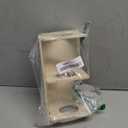 Baluue Hamster Solid Wood Hideout House Multi-Purpose Small Pet Cabin for Sleeping and Chewing Safe Hideaway for Hamsters Mice and Small Animals 11X5X4.3 Inches