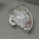 LEVERLOC Corner Shower Caddy Suction Cup, Shower Caddy Basket Powerful Suction Bathroom, Waterproof & Rustproof Organizer for Bathroom Storage, No-Drilling Removable (White) (1  Medium)