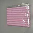 Case for iPad 11th (A16) 11-inch 2025 / 10th Generation 10.9-inch 2022, Striped Cute Style Case Shockproof Auto Sleep/Wake 360 Degree Rotation Stand Cover Clear Back- Pink