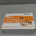 REALINN Wood Furniture Repair Kit- Set of 28 - Touch Up Markers, Fillers with Wood Putty - Repair Scratch, Cracks, Hole, Discoloration for Wooden Door, Floor, Table, Cabinet