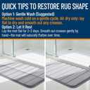 OLANLY Memory Foam Long Bathroom Rugs Runner 70x24, Super Soft Absorbent Bath Mat, Quick Dry, Machine Washable Shower Floor Rugs, Bathmat Carpet, Bathroom Home Decor Accessories, Deep Lake