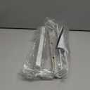 LINFIDITE 2 Pack Wine Glass Holder Stemware Rack Hanger Under Cabinet Glass Rack Kitchen Hanging Storage Rack Organizer, White(For Partition Thickness under 0.98")