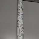 Peel and Stick Wallpaper - Green and White Leaf Wallpaper Removable Waterproof Contact Paper for Cabinets Bedroom Self-Adhesive Wall Cover Vinyl 16.1x197