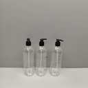 Cornucopia Brands Shower Pump Bottles (Set of 3); 32oz Pump Dispensers for Shampoo, Conditioner, and Body Wash