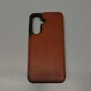 DJDUCK Designed for Samsung Galaxy A36 Case Wallet with Card Holder, [Magnetic Clasp Cover] [RFID Blocking Leather Protection] Shockproof Women Men Cases for Samsung A36 Light Brown