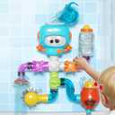 DOLIVE Bath Toys for Kids Ages 4-8, DIY Assembly Water Pipe Building Kit, Interactive Water Toy for Toddlers 3-5, Educational STEM Learning Gift for Boys and Girls, 11.6 x 11 x 3.4 inches