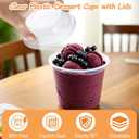 50 Sets 16oz Acai Bowls with Lids - Disposable Plastic Bowls, Clear Containers with Covers for Acai, Leak Proof Acais Storage Bowl for Picnic, Camping and Kitchen, BPA-Free