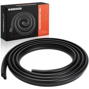 A-Premium Front Left or Right Car Door Weather Stripping Seal Strip Compatible with Ford E-150 2003-2006, E-250 2003-2006, Econoline 1999-2006, Base, Reference F2UZ1520708A