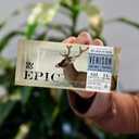 EPIC Bars, Venison Sea Salt and Pepper Bar, Keto Friendly, Whole30 Approved, Gluten Free, 12 Count, 15.6 oz (EXP 11/03/26)