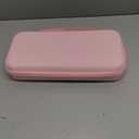 Pink Travel Carrying Case Accessories Kit Compatible with Nintendo Switch OLED. Pink Switch OLED Hard Protective Cover, Adjustable Stand, Screen Protector & Cute Thumb Grips 10 in 1 Gift.