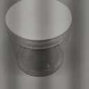 Rocutus 12oz Clear Plastic Storage Jars Containers, 8 Pack Refillable Wide-Mouth Plastic Slime Containers for Beauty Products, Kitchen & Household Storage - BPA Free (12 OZ)